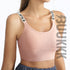 Women's Running Fitness Removable Cups Stretchy Yoga Bra