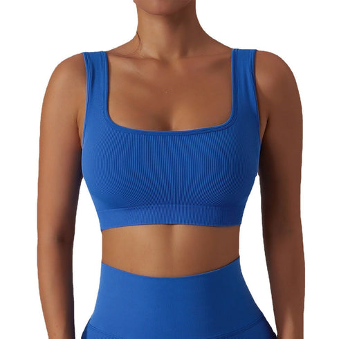 Women's Running Fitness Square-cut Collar Bra Tank