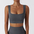 Women's Running Fitness Square-cut Collar Bra Tank