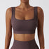 Women's Running Fitness Square-cut Collar Bra Tank