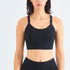 Women's Running Fitness U Neck Criss Cross Back Bras