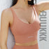 Women's Running Fitness Workout Padded Removable Cups Bra
