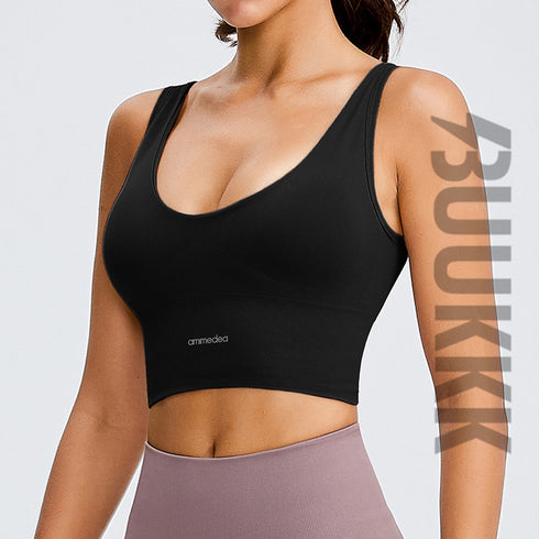 Women's Running Fitness Workout Padded Removable Cups Bra