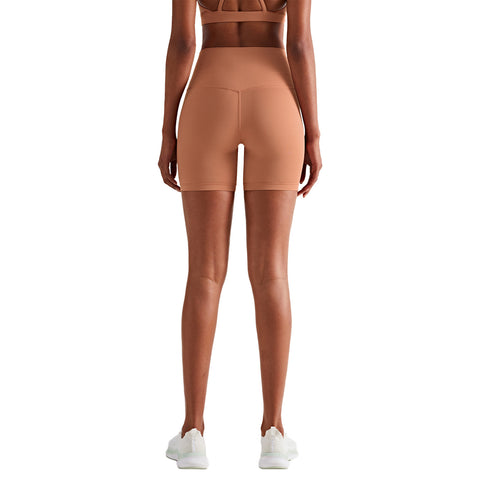 Women's Running Hi-Waist Breathable Skinny Yoga Shorts