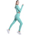 Women's Running Hi-Waist Pants Yoga Activewear Sets
