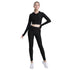 Women's Running Hi-Waist Pants Yoga Activewear Sets