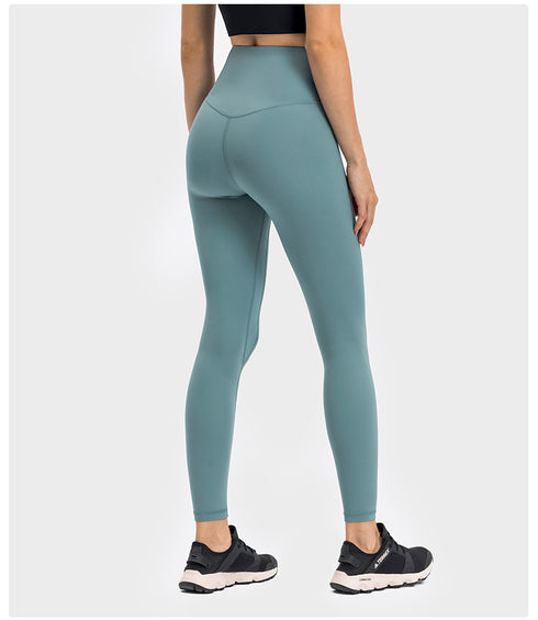 Women's Running Hi-Waist Skinny Athletic Yoga Leggings Pants