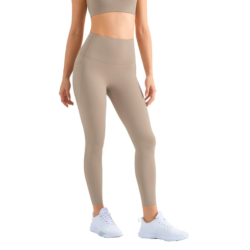 Women's Running Hi-Waist Stretchy Pants with Pockets