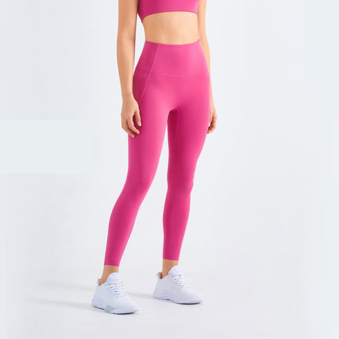 Women's Running Hi-Waist Stretchy Pants with Pockets