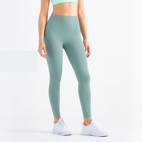 Women's Running Hi-Waist Stretchy Pants with Pockets