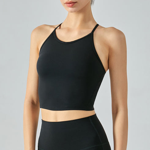 Women's Running High Impact Support Sleeveless Crop Tank