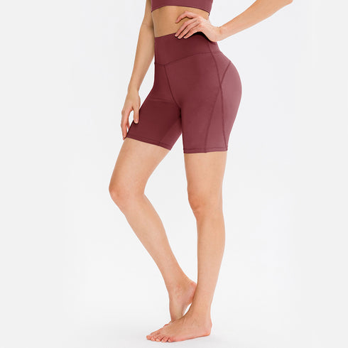 Women's Running High Waisted Skinny Quick Dry Yoga Shorts