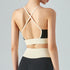 Women's Running Padded Bra Back Criss Cross Bra
