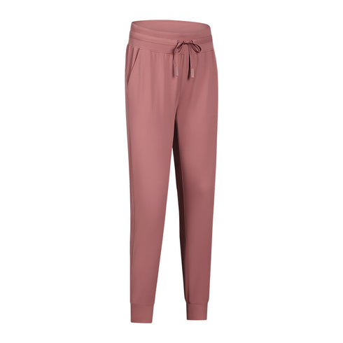 Women's Running Quick Dry High Waist Pants with Pockets