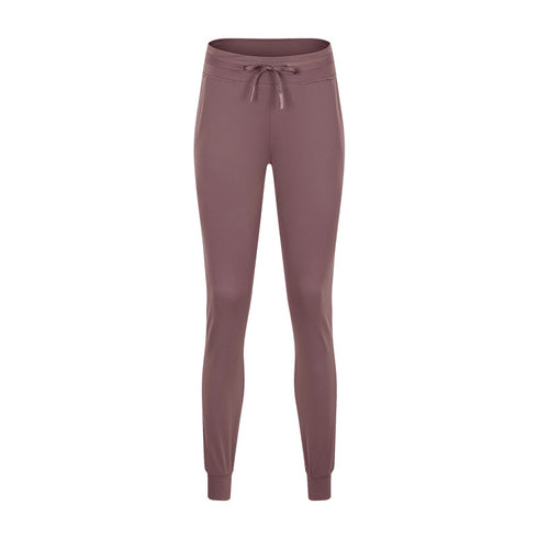 Women's Running Quick Dry High Waist Pants with Pockets