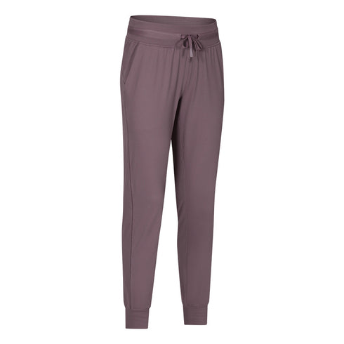 Women's Running Quick Dry High Waist Pants with Pockets