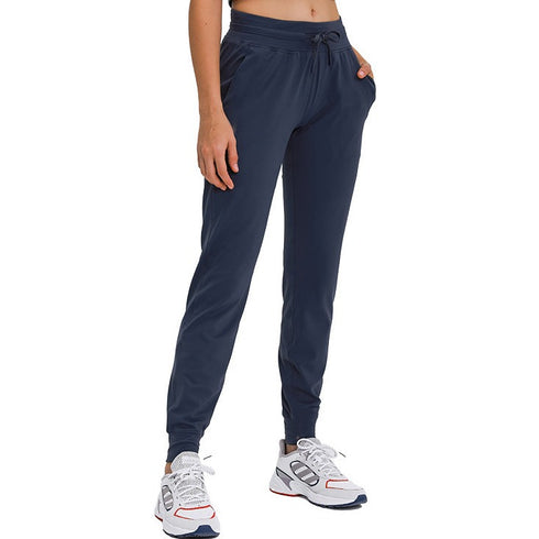 Women's Running Quick Dry High Waist Pants with Pockets