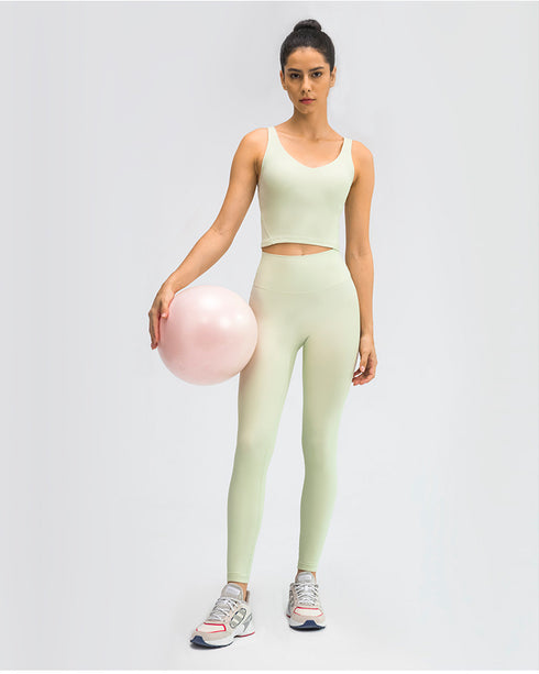 Women's Running Sport Stretchy Tank with Bra Pads