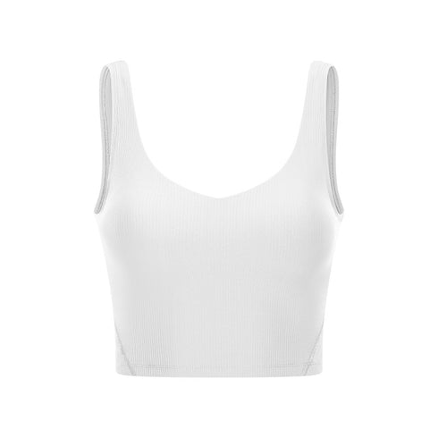Women's Running Sport Stretchy Tank with Bra Pads