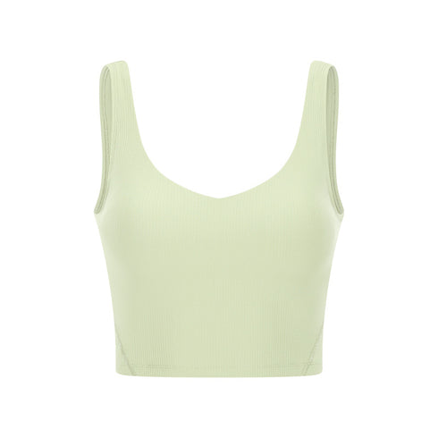 Women's Running Sport Stretchy Tank with Bra Pads