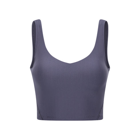Women's Running Sport Stretchy Tank with Bra Pads