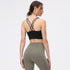 Women's Running Sports Crisscross Back Bra with Bra Pads