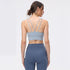 Women's Running Sports Crisscross Back Bra with Bra Pads