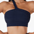 Women's Running Sports One Shoulder Yoga Vest Bra Tank