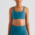 Women's Running Sports Square-cut Collar Deep U Back Bra