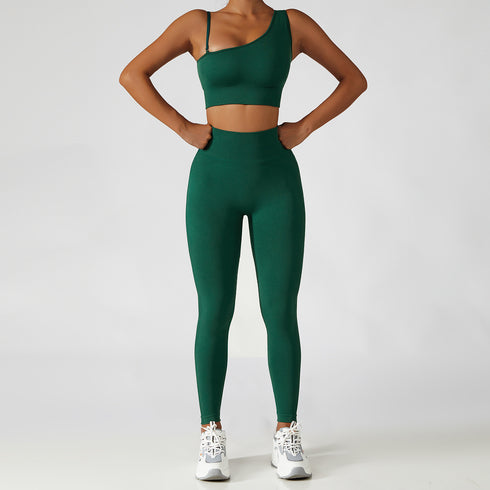 Women's Running Suits with Straps Yoga Activewear Sets