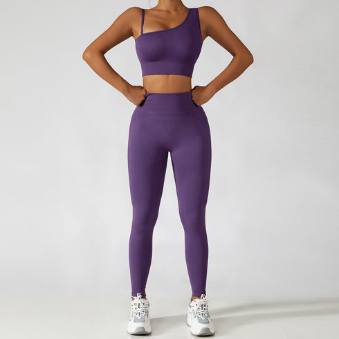 Women's Running Suits with Straps Yoga Activewear Sets