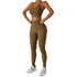 Women's Running Suits with Straps Yoga Activewear Sets