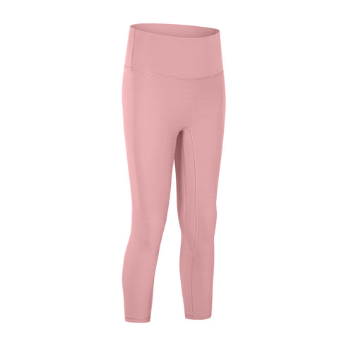 Women's Running Training Hi-Waist Yoga Capri Pants