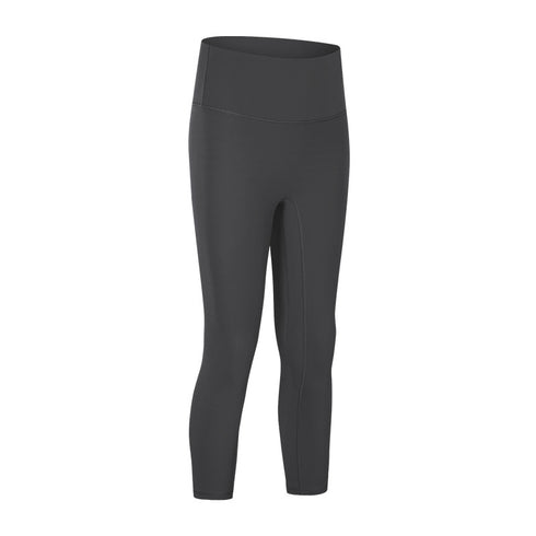Women's Running Training Hi-Waist Yoga Capri Pants