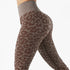 Women's Running Workout Leopard Skinny Yoga Pants