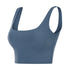 Women's Running Yoga Crop Tank Removable Bra Pads