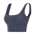 Women's Running Yoga Crop Tank Removable Bra Pads