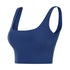 Women's Running Yoga Crop Tank Removable Bra Pads