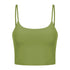 Women's Running Yoga Padded Bra Spaghetti Strap Tank