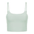 Women's Running Yoga Padded Bra Spaghetti Strap Tank