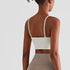 Women's Running Yoga Spaghetti Strap Bra Detachable Bra Pads