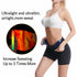 Women's Sauna Thigh Lift High Waist Shorts Shapewear with Pocket