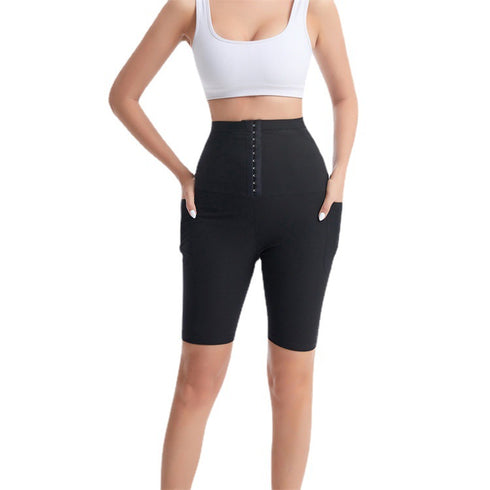 Women's Sauna Tummy Control High Waist Shapewear with Pocket