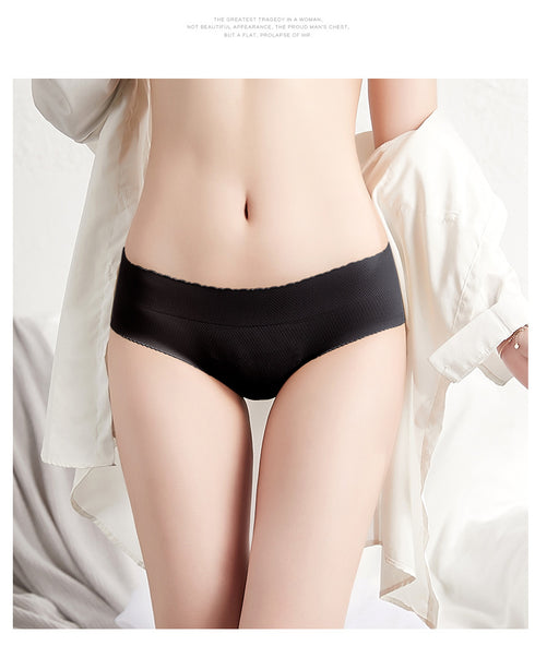 Women's Seamless Fake Butt Hip Pads Lift Hips Underwear