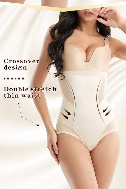 Women's Seamless Tummy Control Butt Lifters Breathable Shapewear