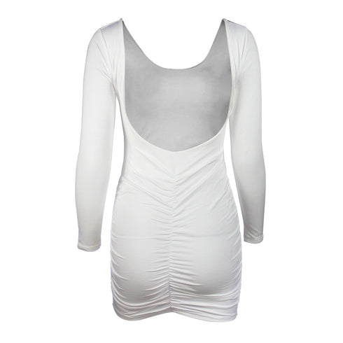 Women's Sexy Backless Nightclub Bodycon Dresses