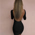 Women's Sexy Backless Nightclub Bodycon Dresses