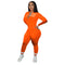Women's Sexy Casual Jogger Outfit Corduroy Jumpsuit