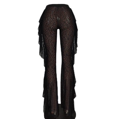 Women's Sexy Fashion Lace Fringe Casual Pants