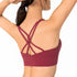 Women's Sexy Fitness Sports Workout Criss Cross Back Bra